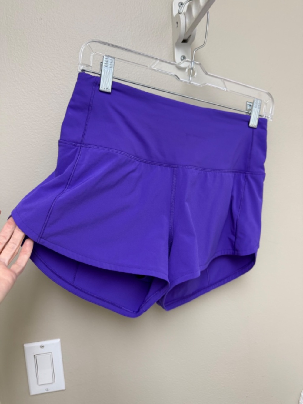 Lululemon Speed Up High-Rise Lined Short 2.5" Inseam Atomic Purple Size 4 $68 - Picture 9 of 17
